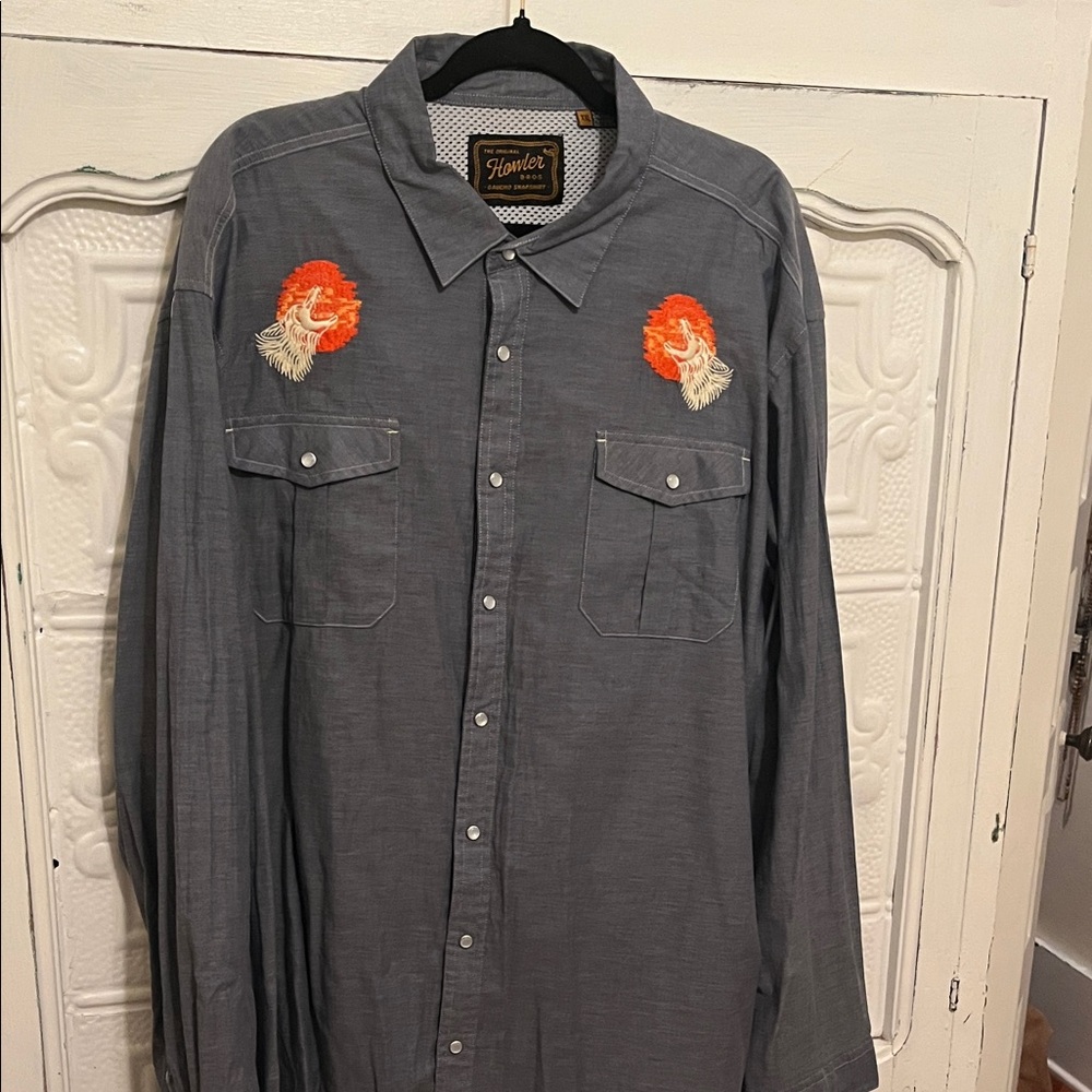 Howler Bros. Gaucho Snapshirt XXL